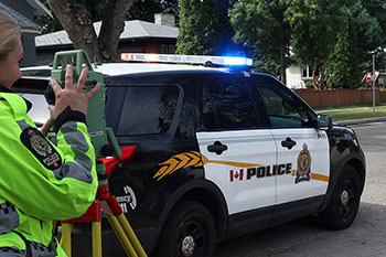 police car
